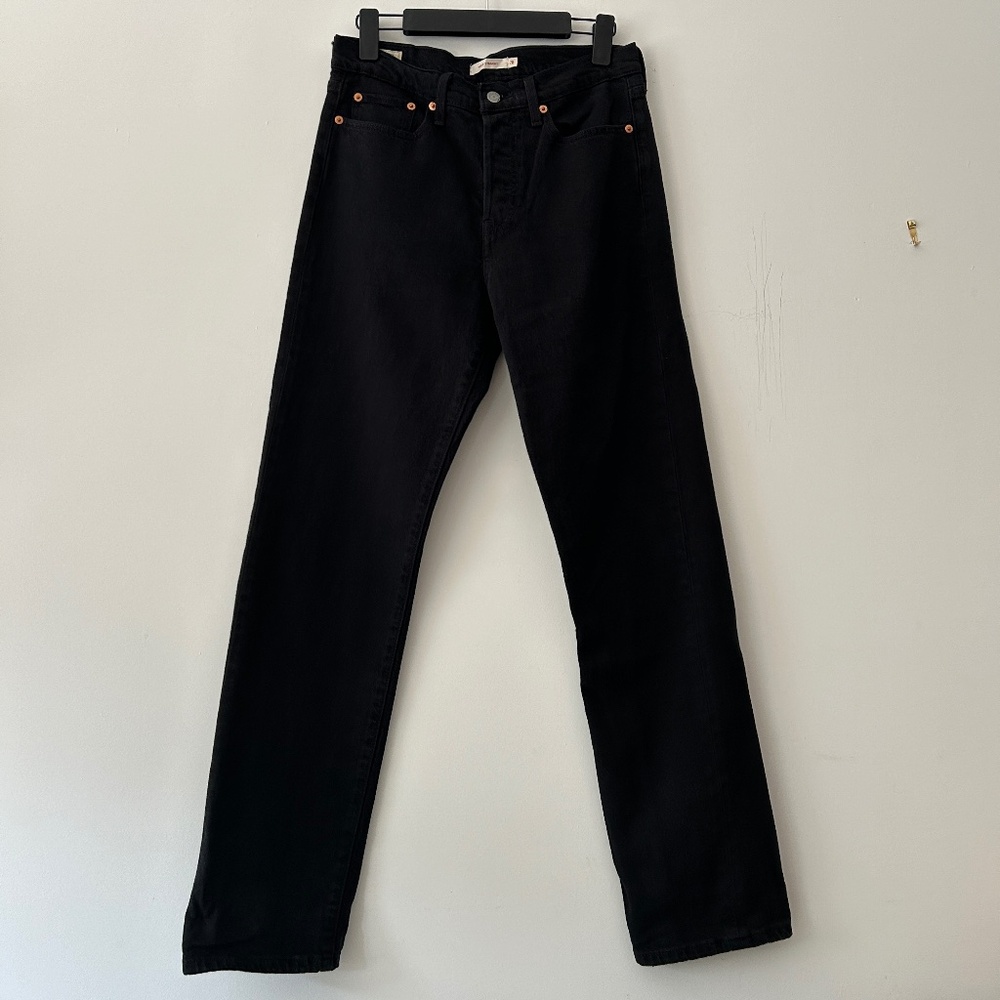 Levi's Wedgie Straight Fit Jeans in Black